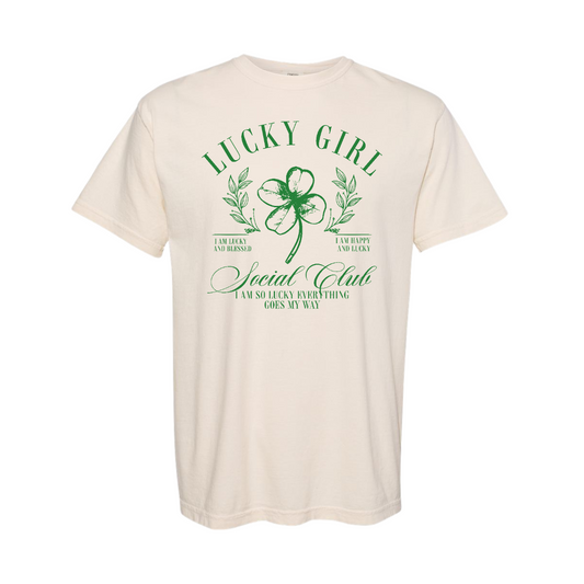 Lucky Girl Social Club Tee